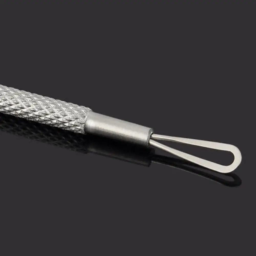 Stainless Steel Blackhead Extractor Tool – 2-Loop Blemish