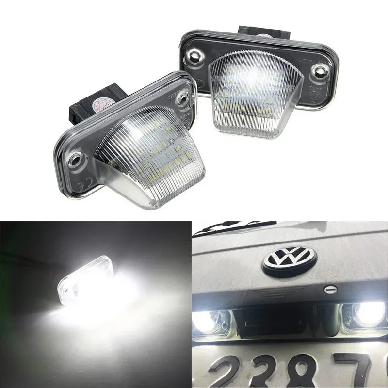White LED Licence Plate Light CANBUS – VW T4 Transporter Multivan