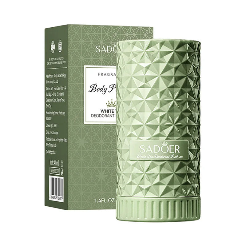 SADOER Roll-On Bead Deodorant Cream – Underarm & Neck Fresh