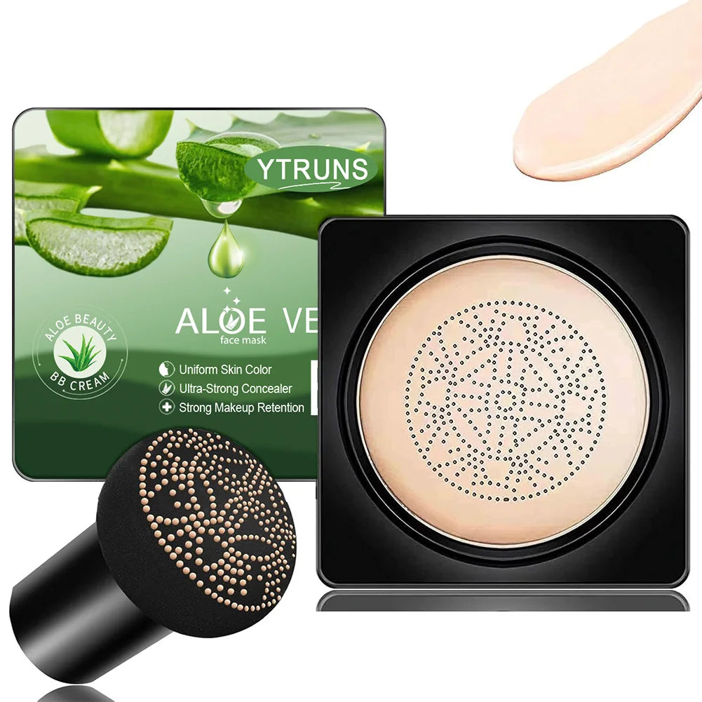 YTRUNS Air Cushion BB Cream – Moisturizing Concealer Foundation