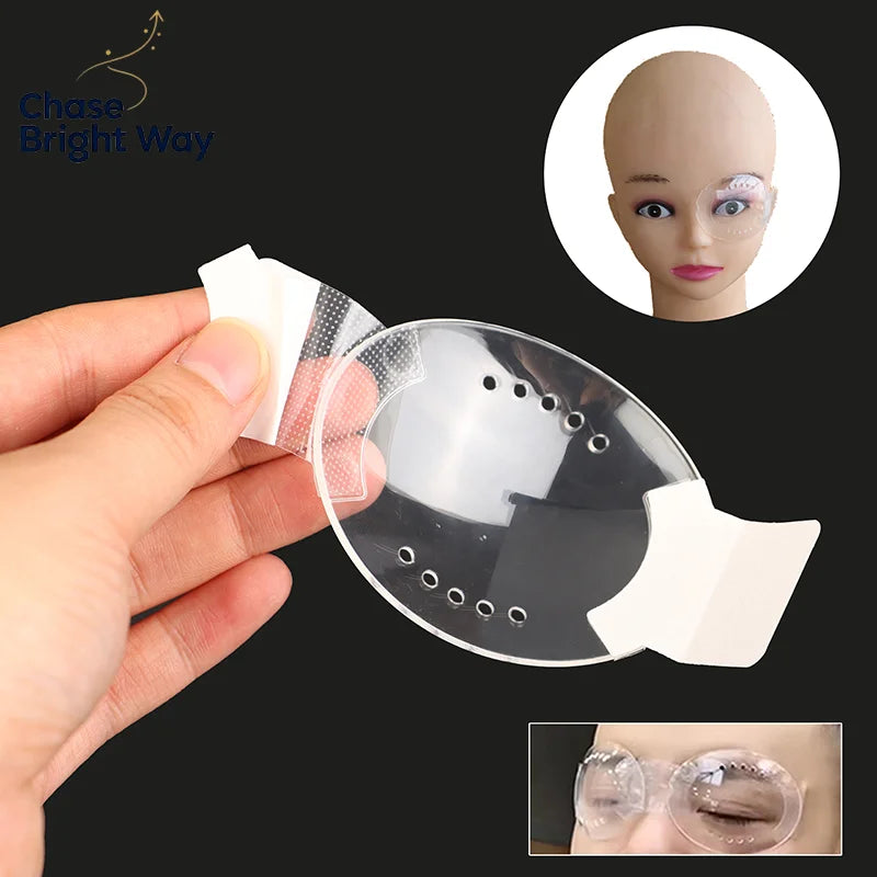 5-Pack Transparent Plastic Eye Shield Cover – Self-Adhesive