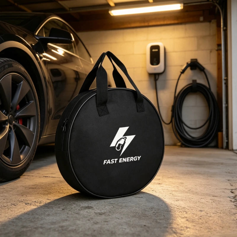 Portable EV Charging Cable Storage Bag | Large Oxford Fabric Pouch