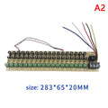 9/18-Way PCB Terminal DC Power Distribution Board – 24V
