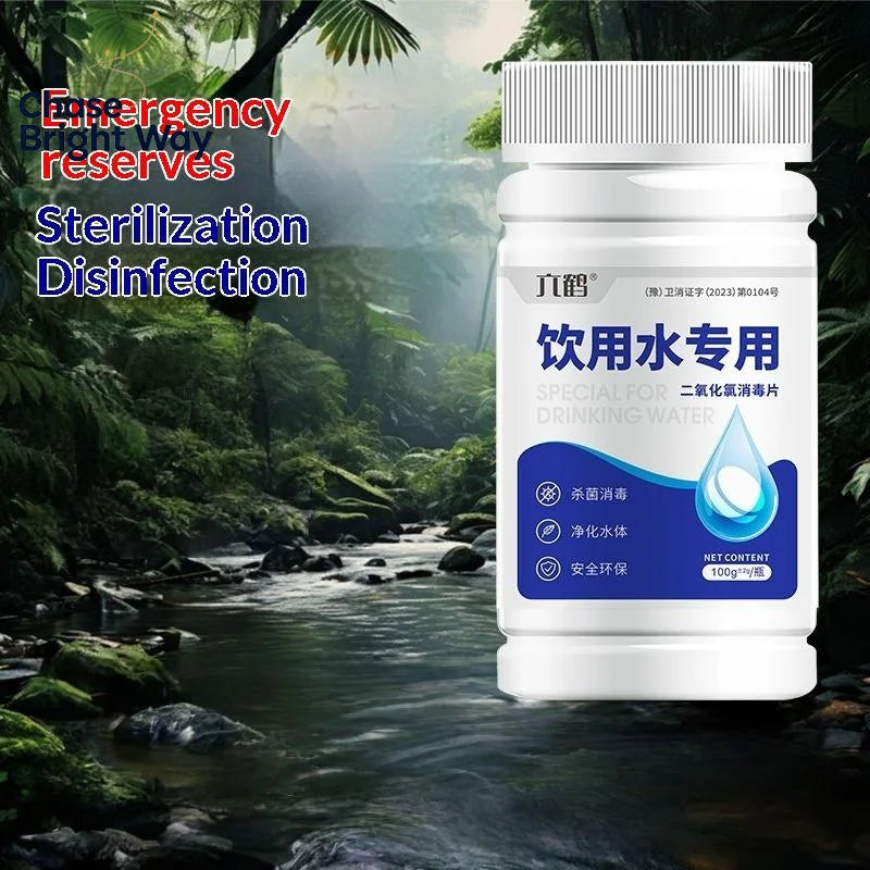 Water Purification Tablets – Fast-Dissolving Portable Purifier