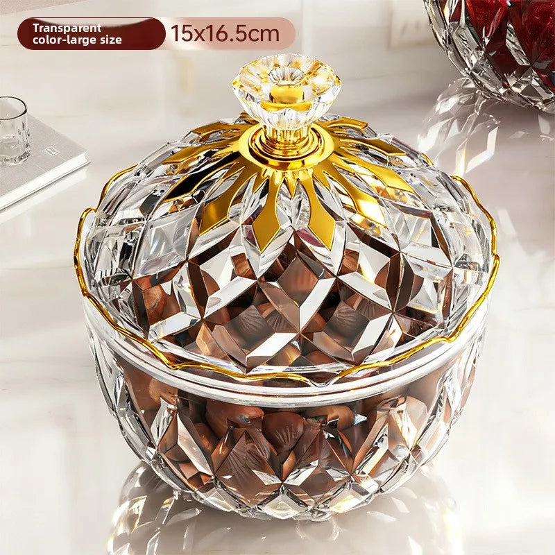 Large Clear Acrylic Candy Box & Snack Tray | Modern Home