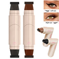 ZaiDoc Stamp Eyeliner Pen 2 Pcs – Cat Eye Liner Black Brown