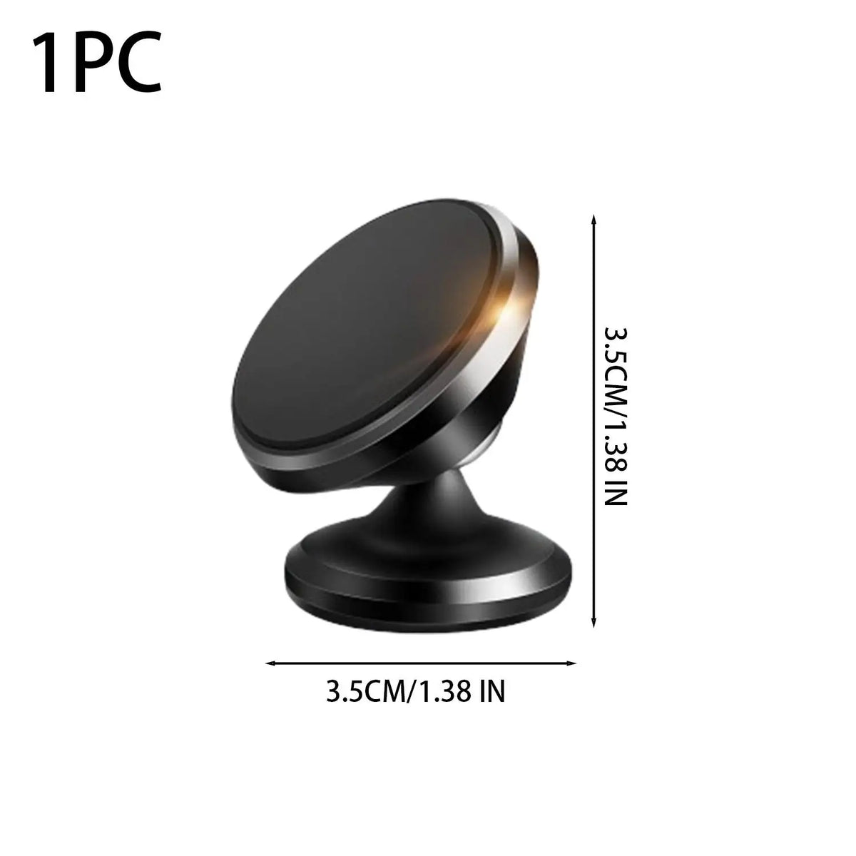Magnetic Car Phone Holder – 360° Dashboard Mount Universal