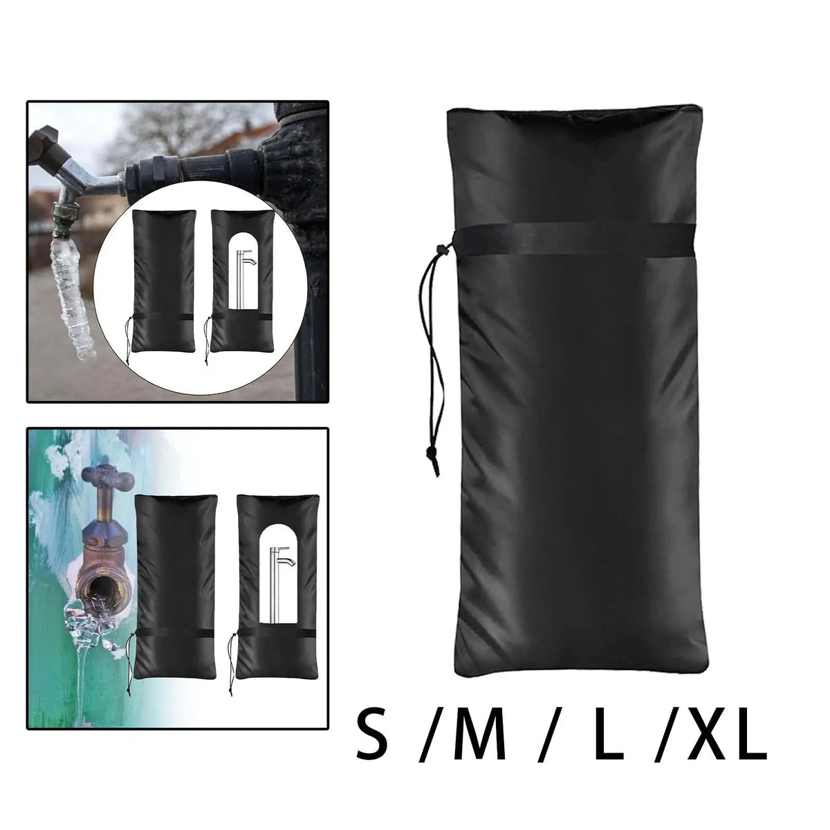 Winter Outdoor Faucet Cover – Waterproof Oxford Cloth Tap Protector