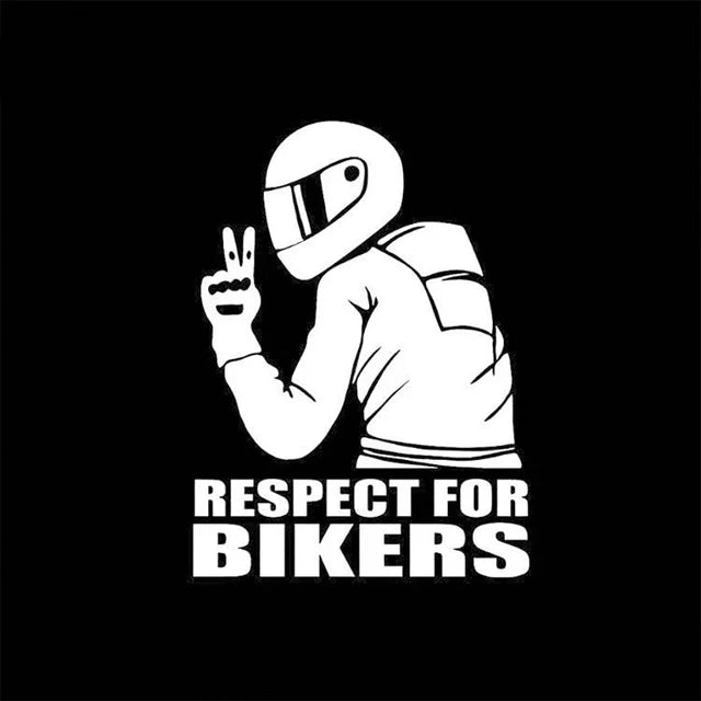 Waterproof Motorcycle Vinyl Sticker – Biker Helmet Decal