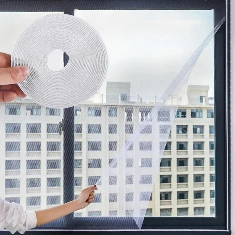 Self-Adhesive Mosquito Net Window Screen – No Drill Nylon Mesh