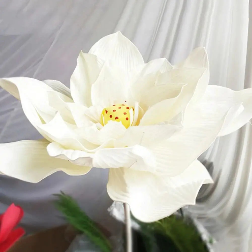 Giant Artificial Lotus Flower 40/50cm – PE Silk Home Décor