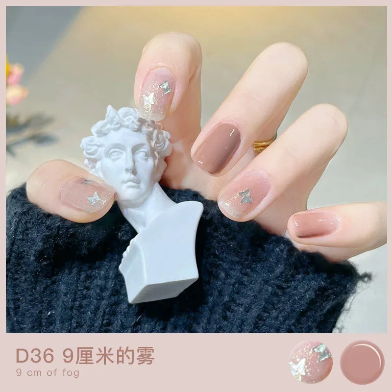 Handaiyan Jelly Nude Gel Nail Polish – 8ml UV & LED, 41 Colors