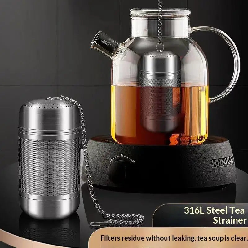 Stainless Steel Tea Infuser Ball – Fine Mesh Loose Leaf Strainer
