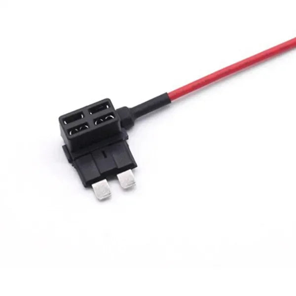 Universal Mini Blade Fuse Holder with Wire – Slim Car Fuse Plug