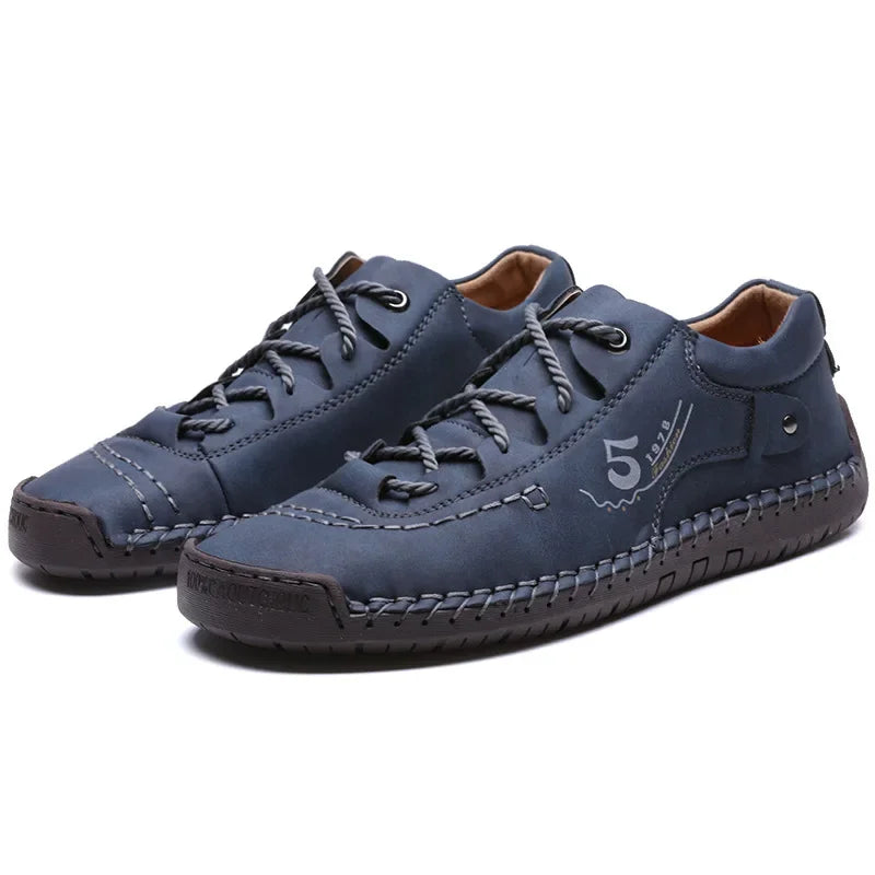 Men's Handmade Leather Loafers | Soft Sole Casual Shoes