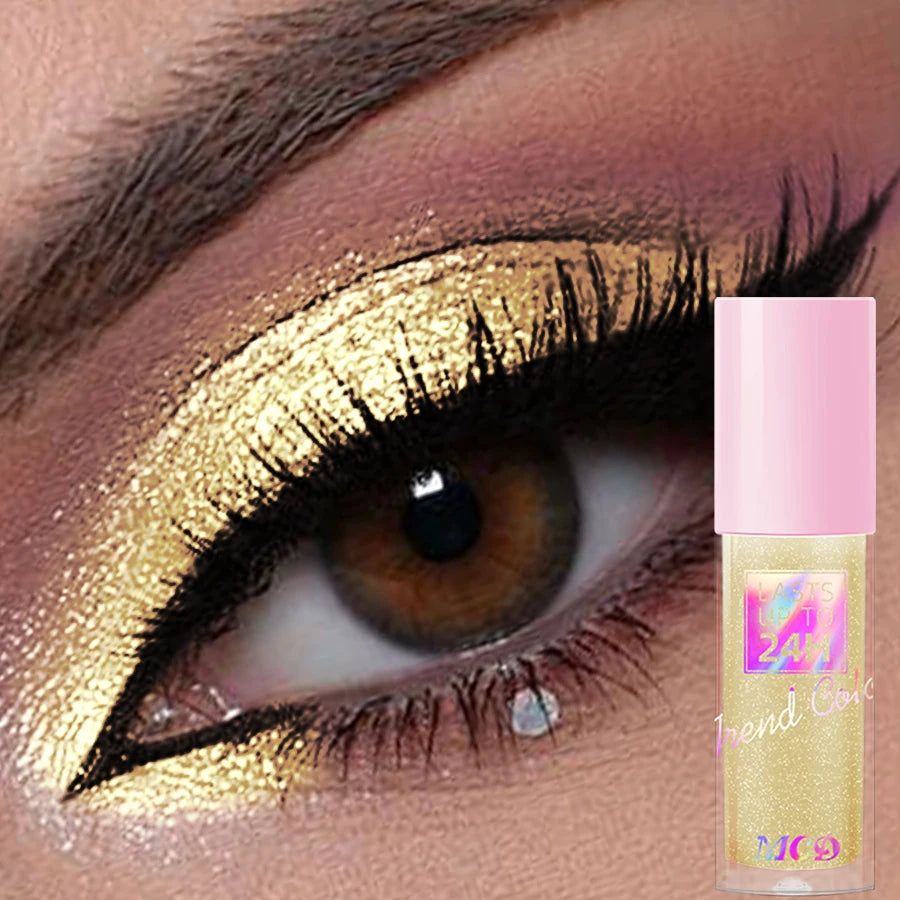 MCD Metallic Liquid Eyeshadow – Waterproof Glitter Eye Shadow