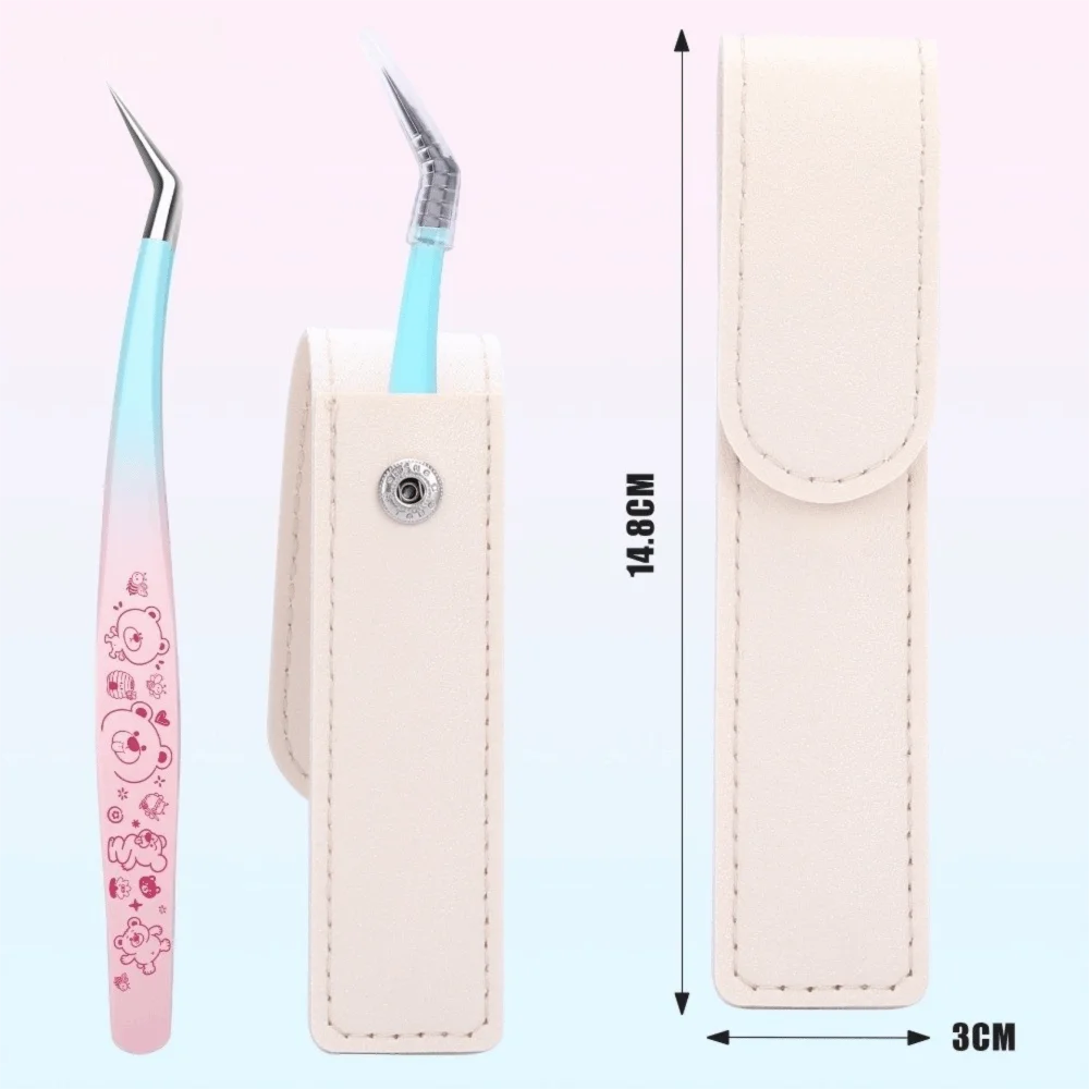 Stainless Steel Precision Tweezers – Fine Tip Beauty & Craft