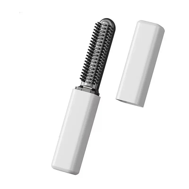 Wireless Hair Straightener Comb – Cordless, 30-Sec Heat