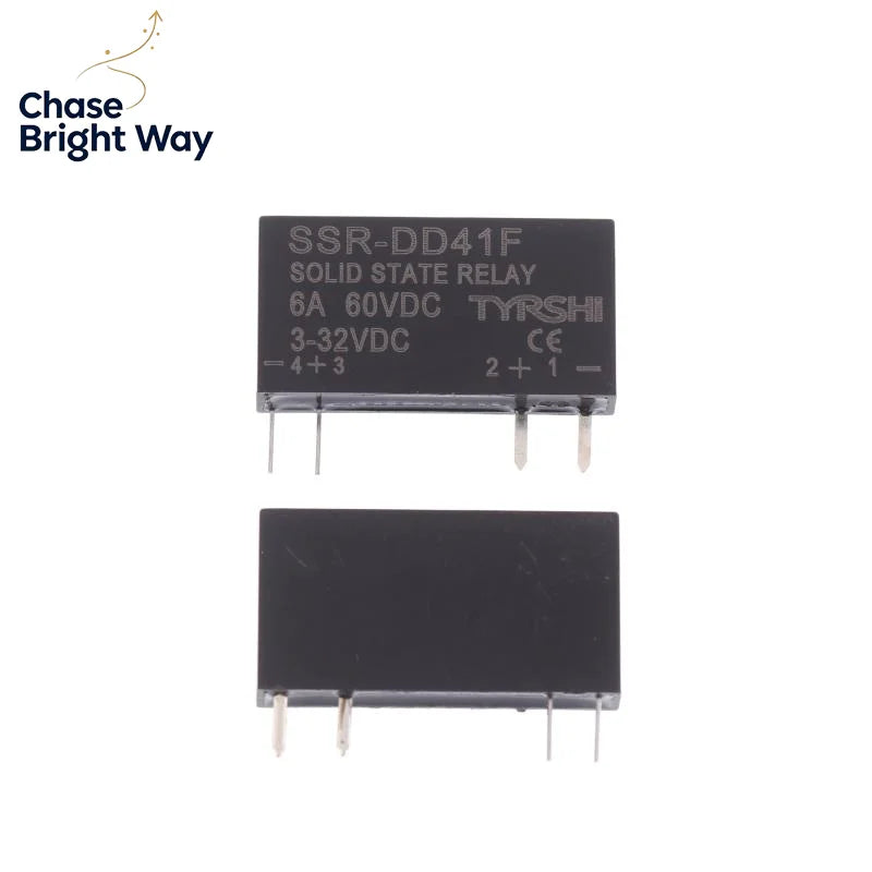 SSR Solid State Relay 3-32VDC 6A DIN Rail DC to DC Module