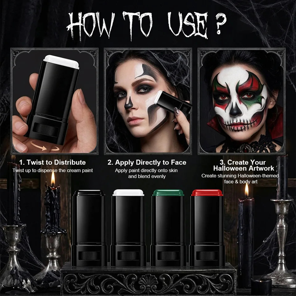 SAMMY Face Paint Stick – Waterproof High Pigment Cosplay Makeup