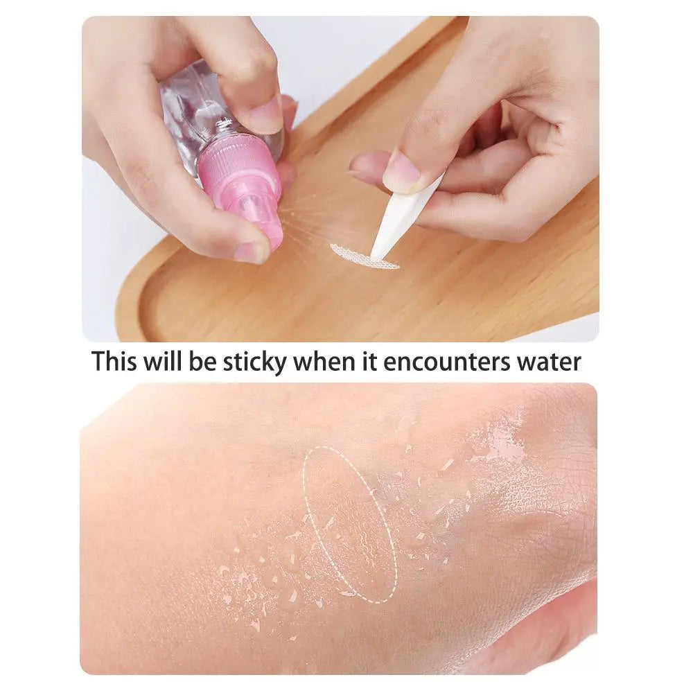 Breathable Mesh Lace Double Eyelid Tape – Invisible & Waterproof