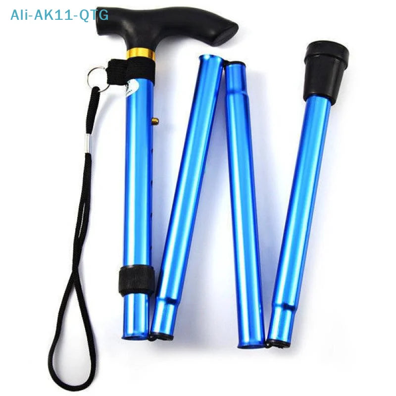 Telescopic Folding Hiking Pole – Aluminum Alloy Walking Stick