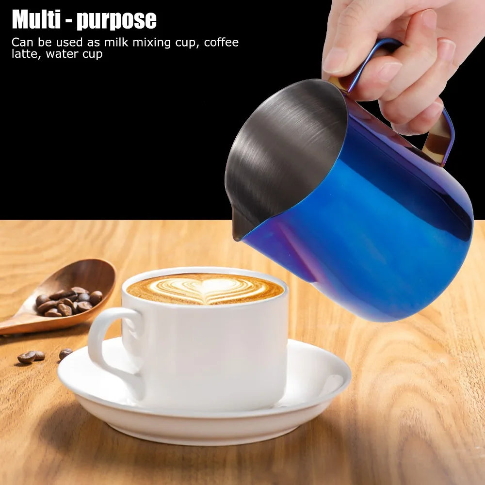 Stainless Steel Milk Frothing Pitcher 600ml – Latte Art Jug