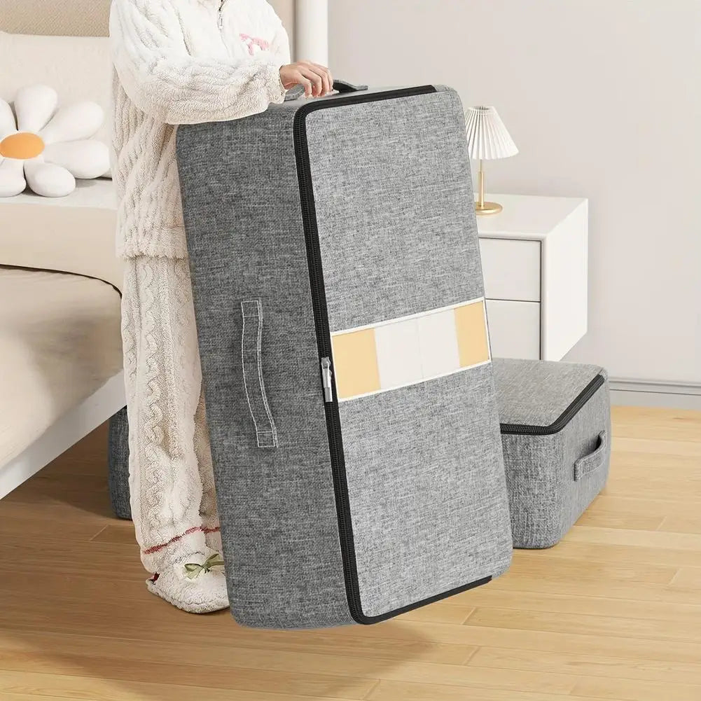 Under Bed Storage Bag – Transparent Window & Handle | 4 Sizes