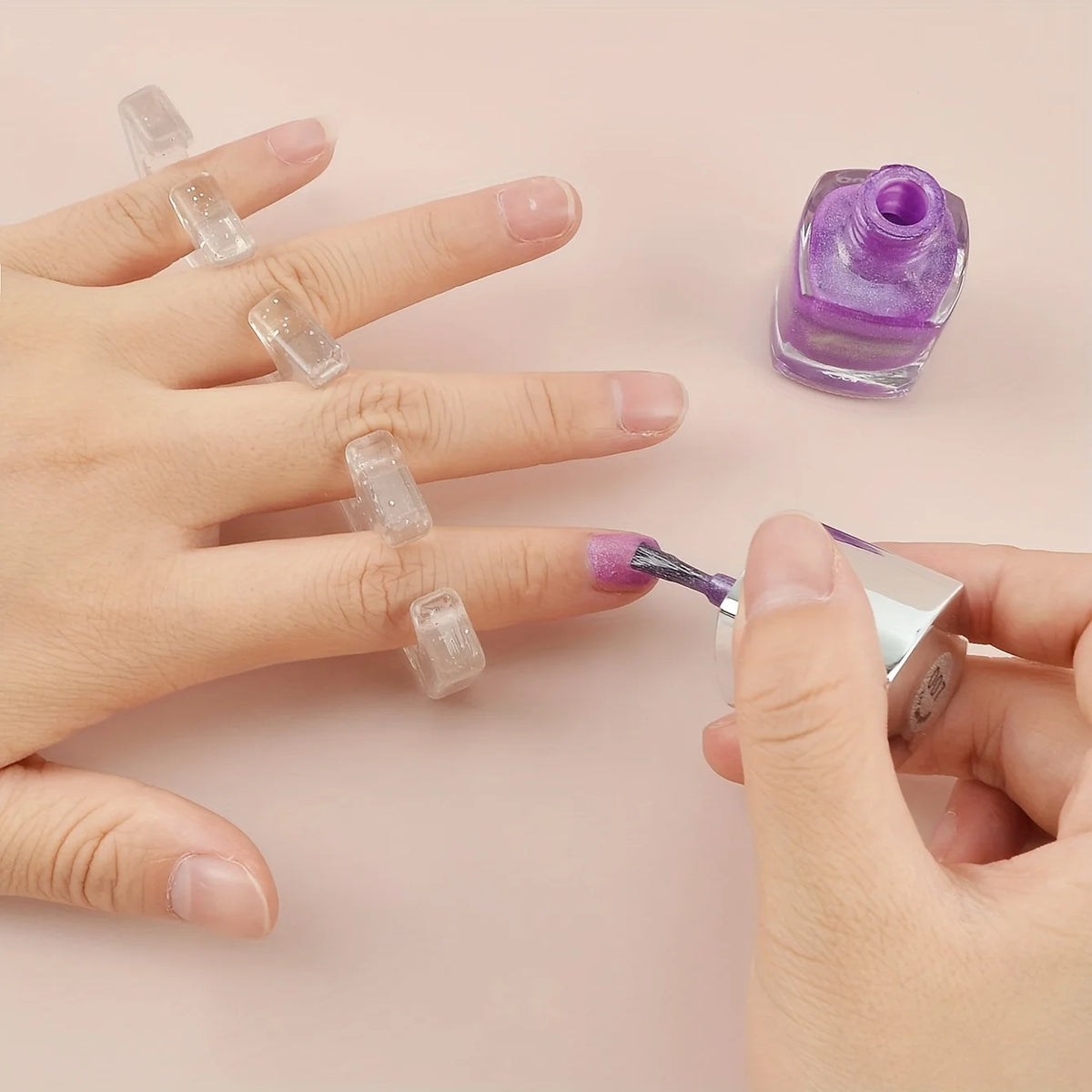 Soft Silicone Toe & Finger Separators – 1 Pair | C-Shape