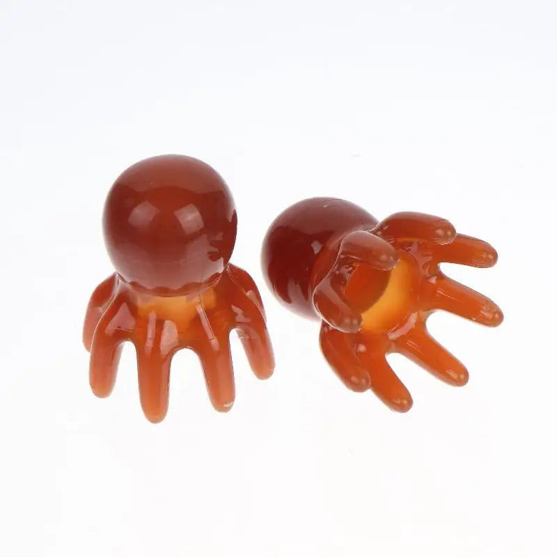 Resin Octopus Gua Sha Massage Comb – 2-Pack Scalp Tool