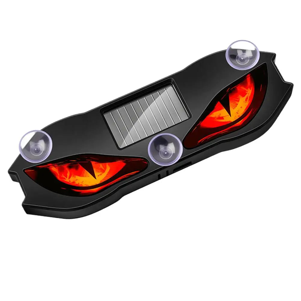 Solar Car Demon Eye LED Ambient Light | Wireless Decor Lamp