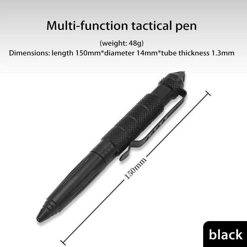 Tactical Pen – Aluminum Alloy Glass Breaker Survival Tool