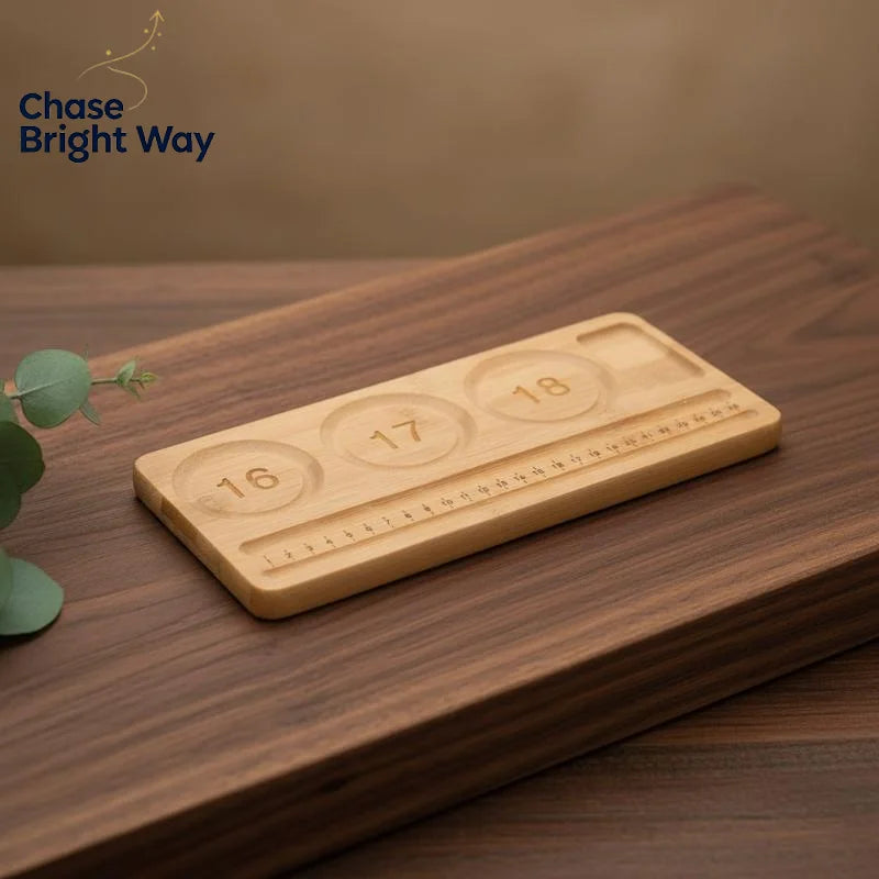 Wooden Bead Board for Jewelry Making – Bracelet Design Tray