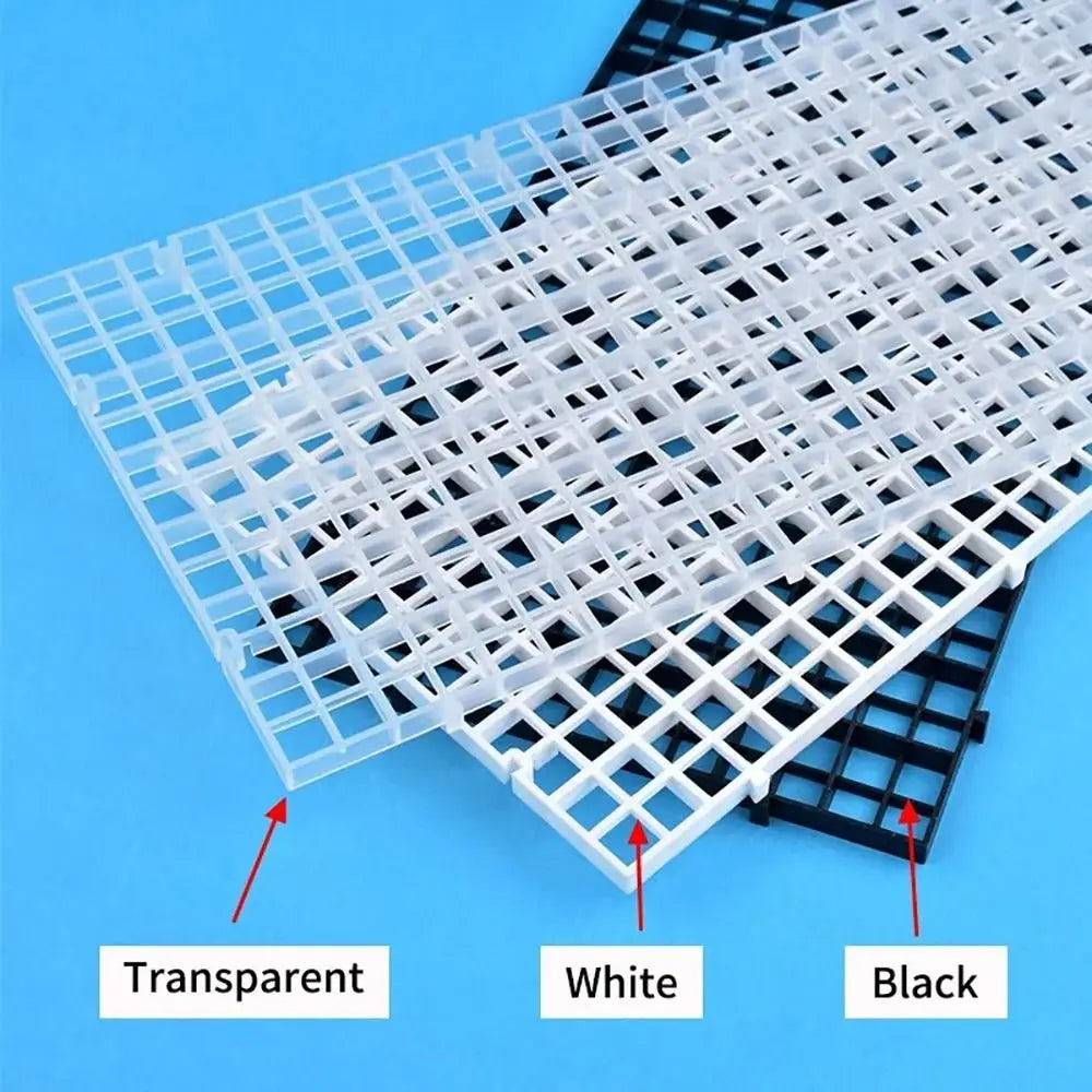 Plastic Isolation Grid Board 30x30cm – Aquarium Divider Net