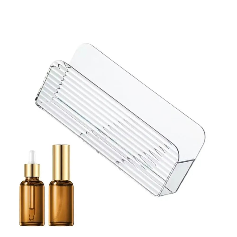 Wall-Mounted Transparent Remote Control Storage Box Organizer