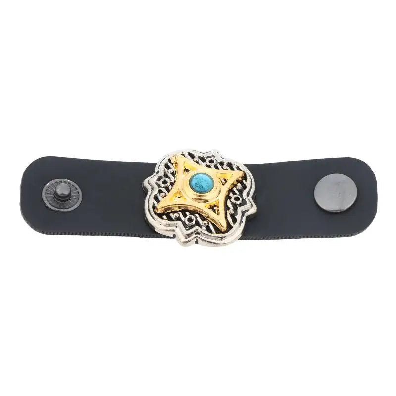 Vintage Ethnic Scarf Ring Buckle – Bohemian Silk Scarf Clip
