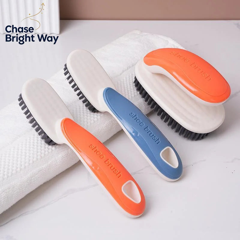 Soft PP Bristle Cleaning Brush Set – Shoes, Clothes & Home