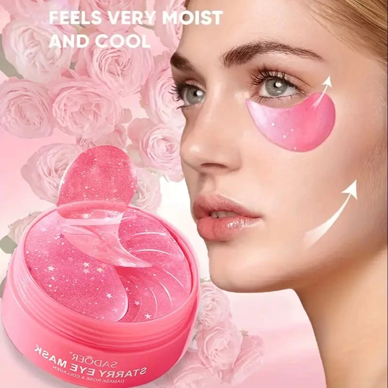 Sadoer Rose Eye Mask Patches – Hydrating Under-Eye Care