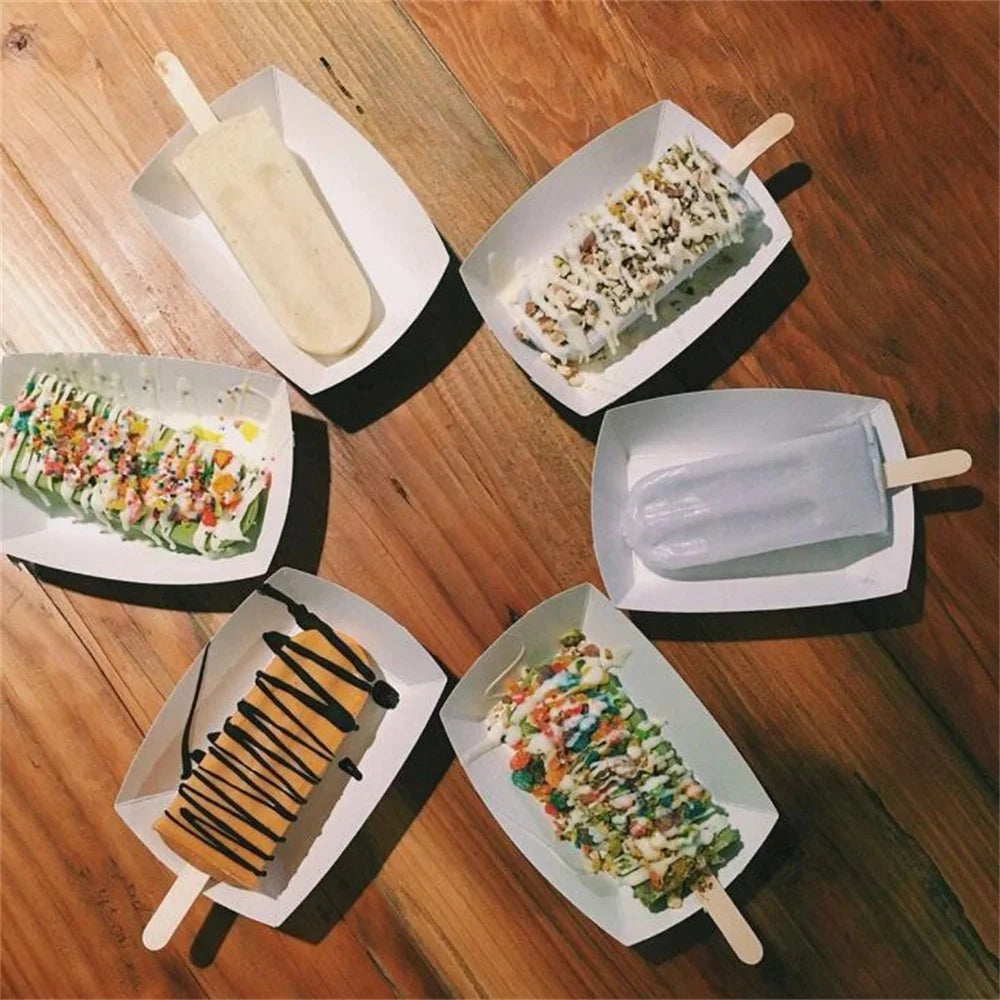 Wooden Craft Sticks – Epoxy Stirring & Popsicle Sticks 50–150 Pc