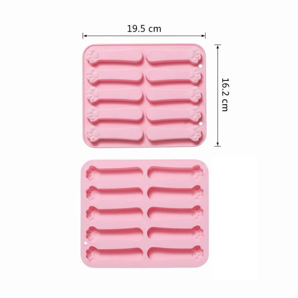 Silicone Stick Molds – Long & Short Strip Chocolate Baking Molds