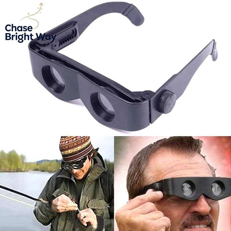 Adjustable Focus Binocular Magnifier Glasses | Hands-Free