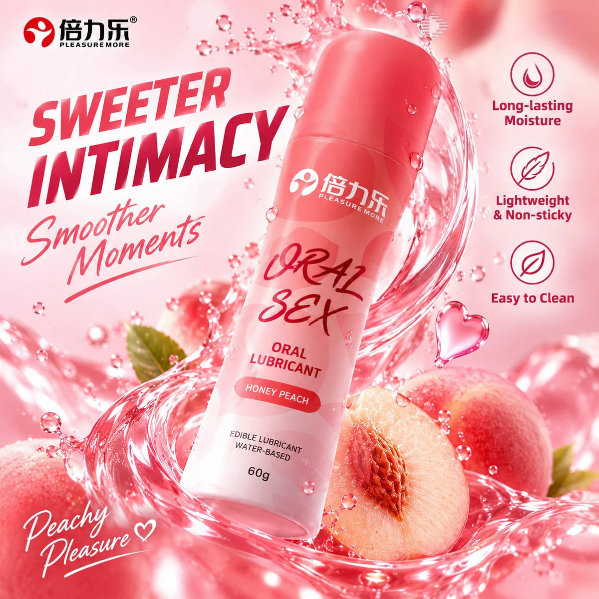 Water-Based Personal Lubricant – pH Balanced & Hypoallergenic