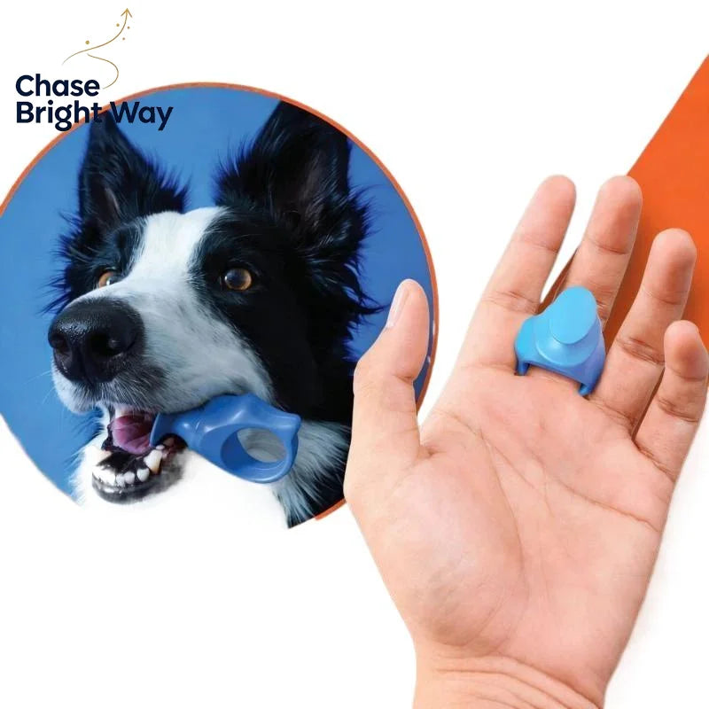 PP Finger Dog Toothbrush – Bite-Resistant Chew & Oral Care