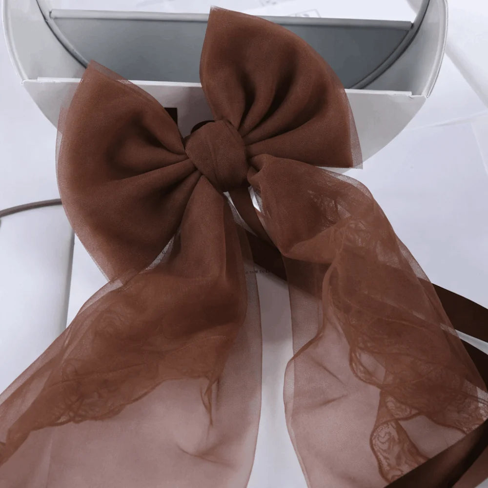 Lace Bow Curtain Tiebacks – Jacquard Holdbacks, White