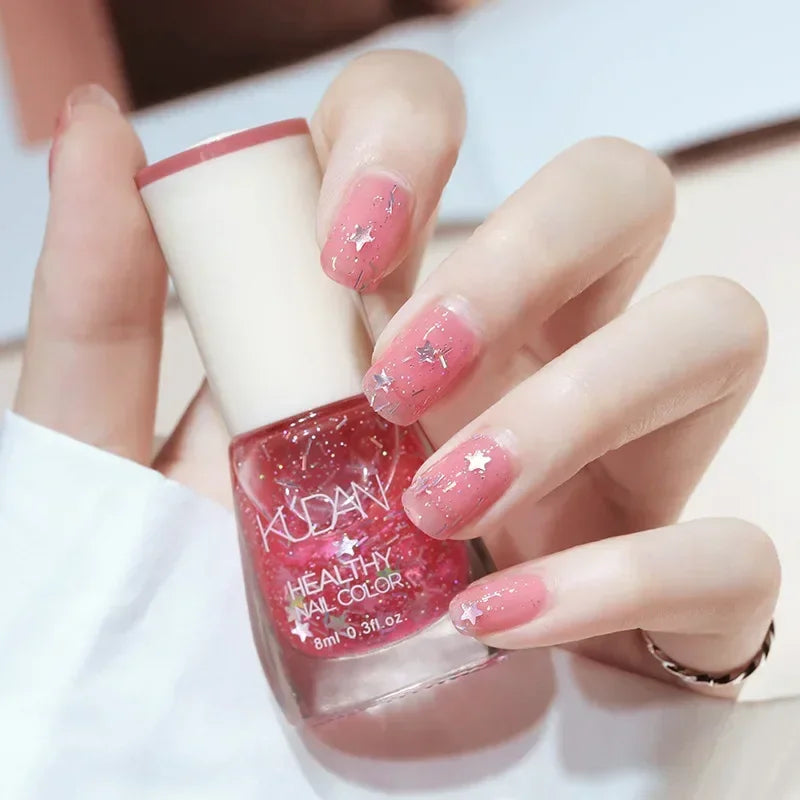 Handaiyan 8ml Water-Based Nail Polish – No Lamp Quick Dry