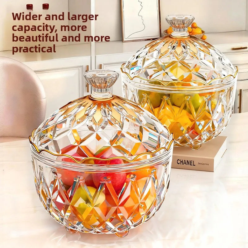 Large Clear Acrylic Candy Box & Snack Tray | Modern Home