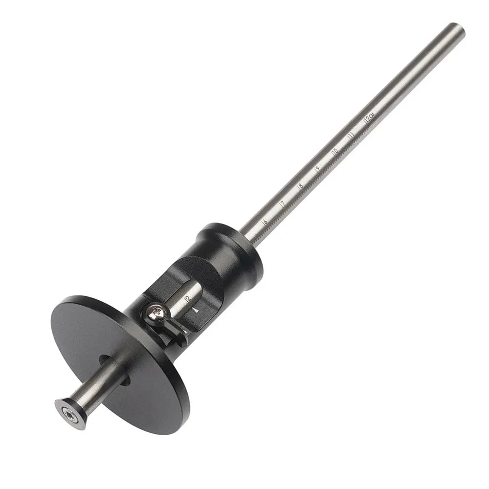 Wheel Marking Gauge 0–120mm | Carbide Blade Woodworking Scribe