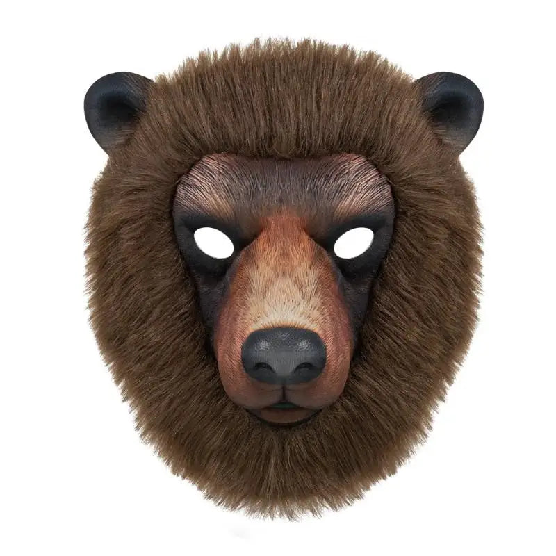 Realistic Sheep Head Mask – Plush EVA Halloween Cosplay