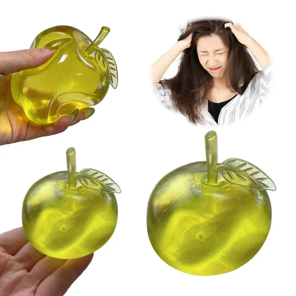 Squishy Green Apple Squeeze Toy – Slow Rebound Sensory Fun