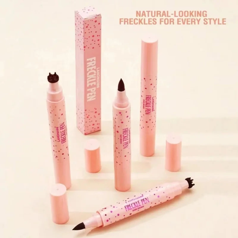 Handaiyan Fake Freckles Pen – Waterproof Double-Head Brown Dot
